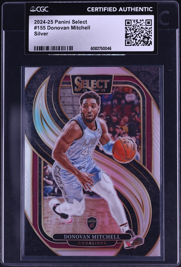 2024 Select Premier Level Silver Donovan Mitchell #155 CGC AUTH on