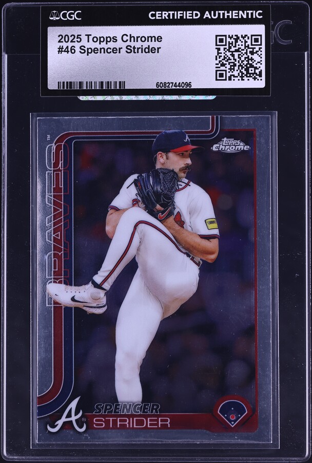 MLB Spencer Topps Strider 「スペンサー ストライダー」の落札相場 