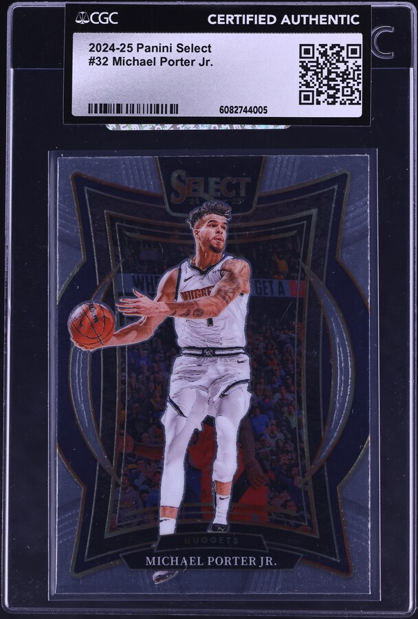 2024 Select Concourse Michael Porter Jr. #32 CGC AUTH on Fanatics