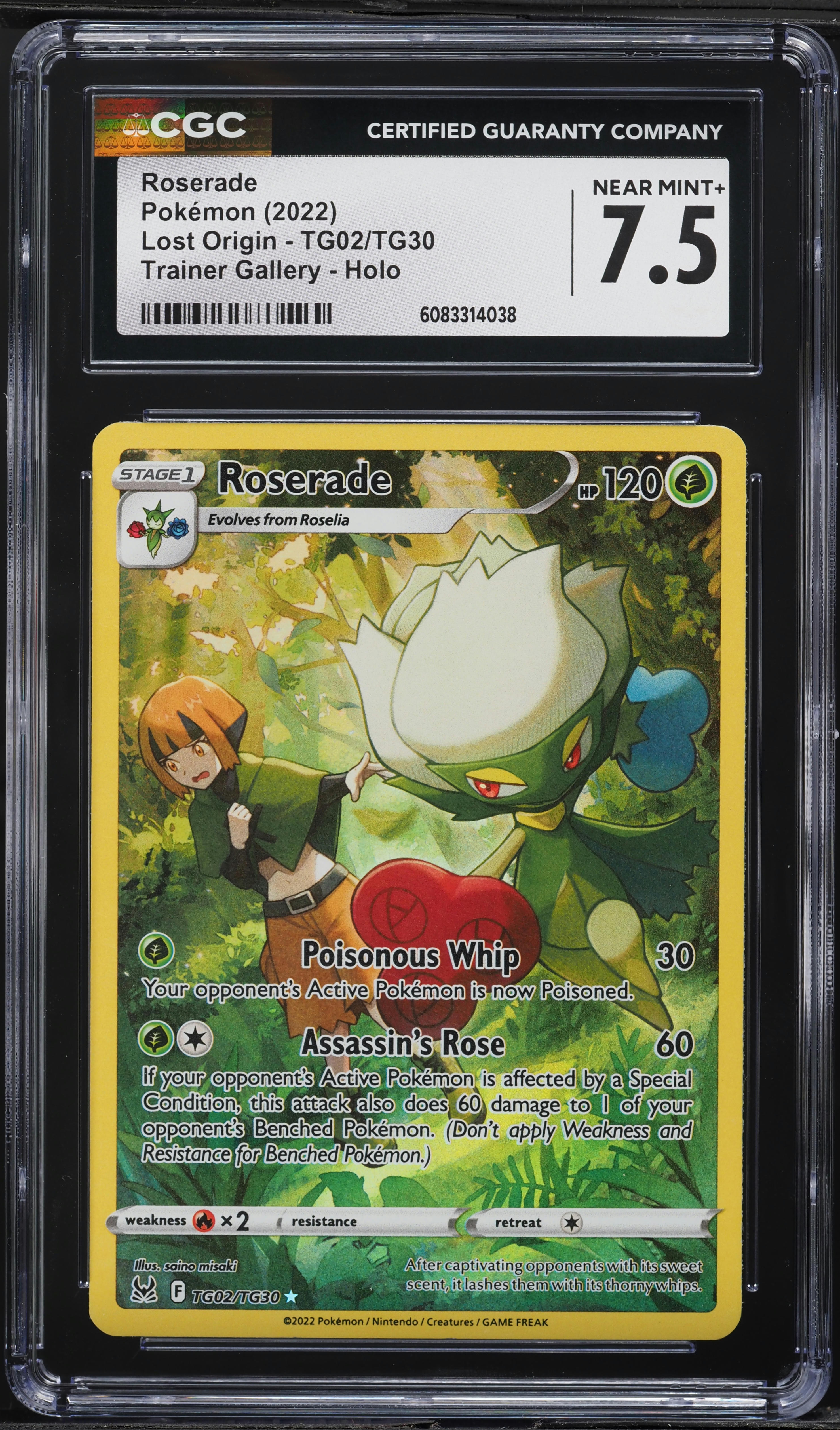 pokemon roserade card Cynthia's Roserade - Hot Air Arena