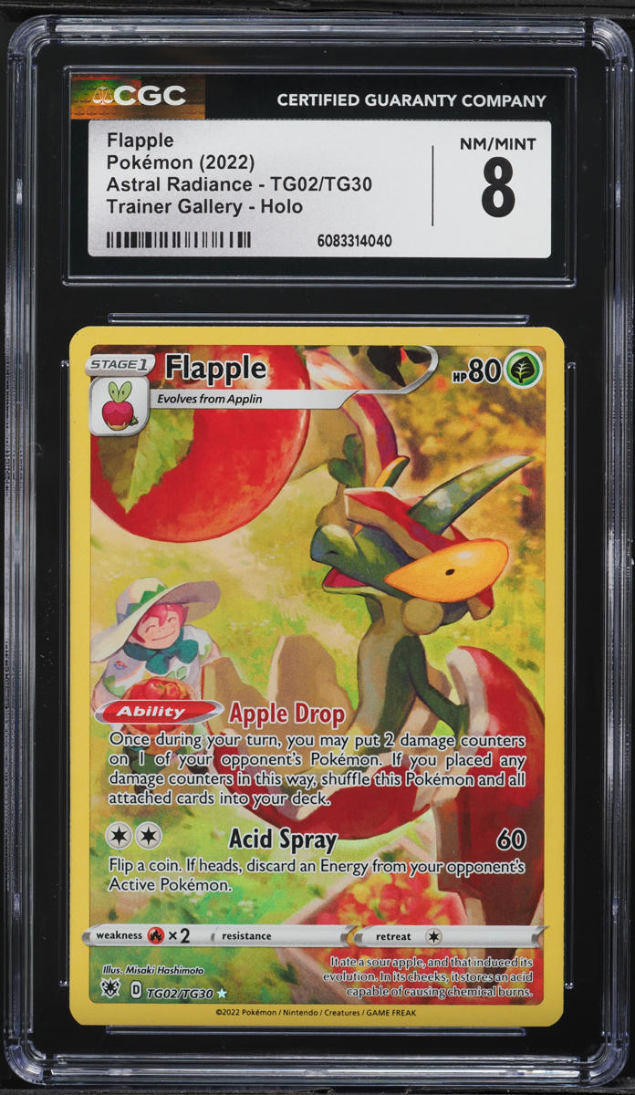 flapple pokemon card full art V 2021 Sword & Shield: Battle Styles #143/163 Holo (Full Art) Price Guide Listed With Mascot. Flapple Another amazing card