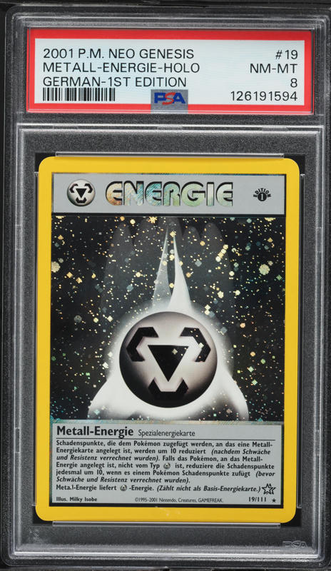 2000 Pokemon Neo Genesis 1st Edition Holo Feraligatr #4 BGS 9.5