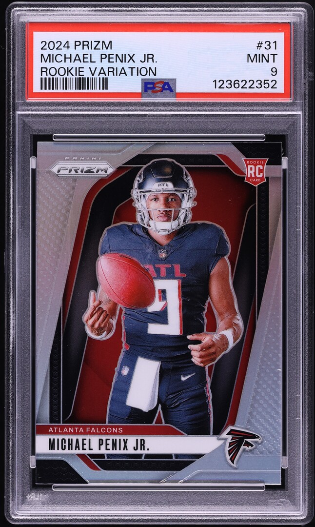 2024 Panini Prizm Variation Michael Penix Jr. ROOKIE #31 PSA 9 MINT