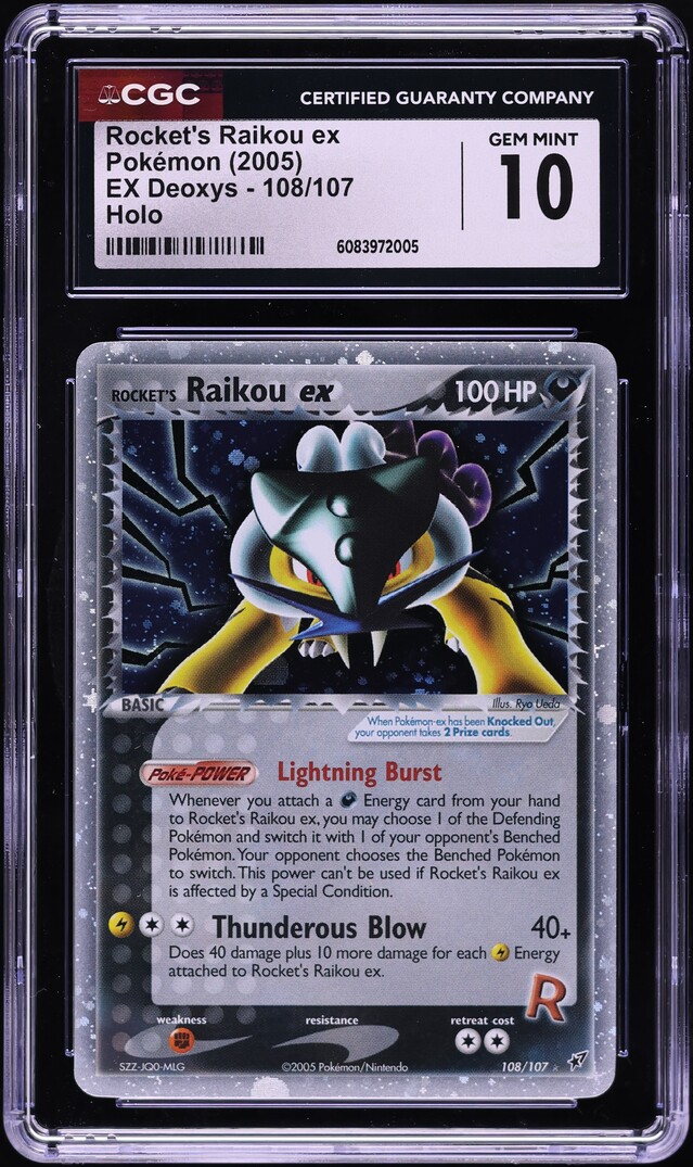 Rocket's Raikou ex