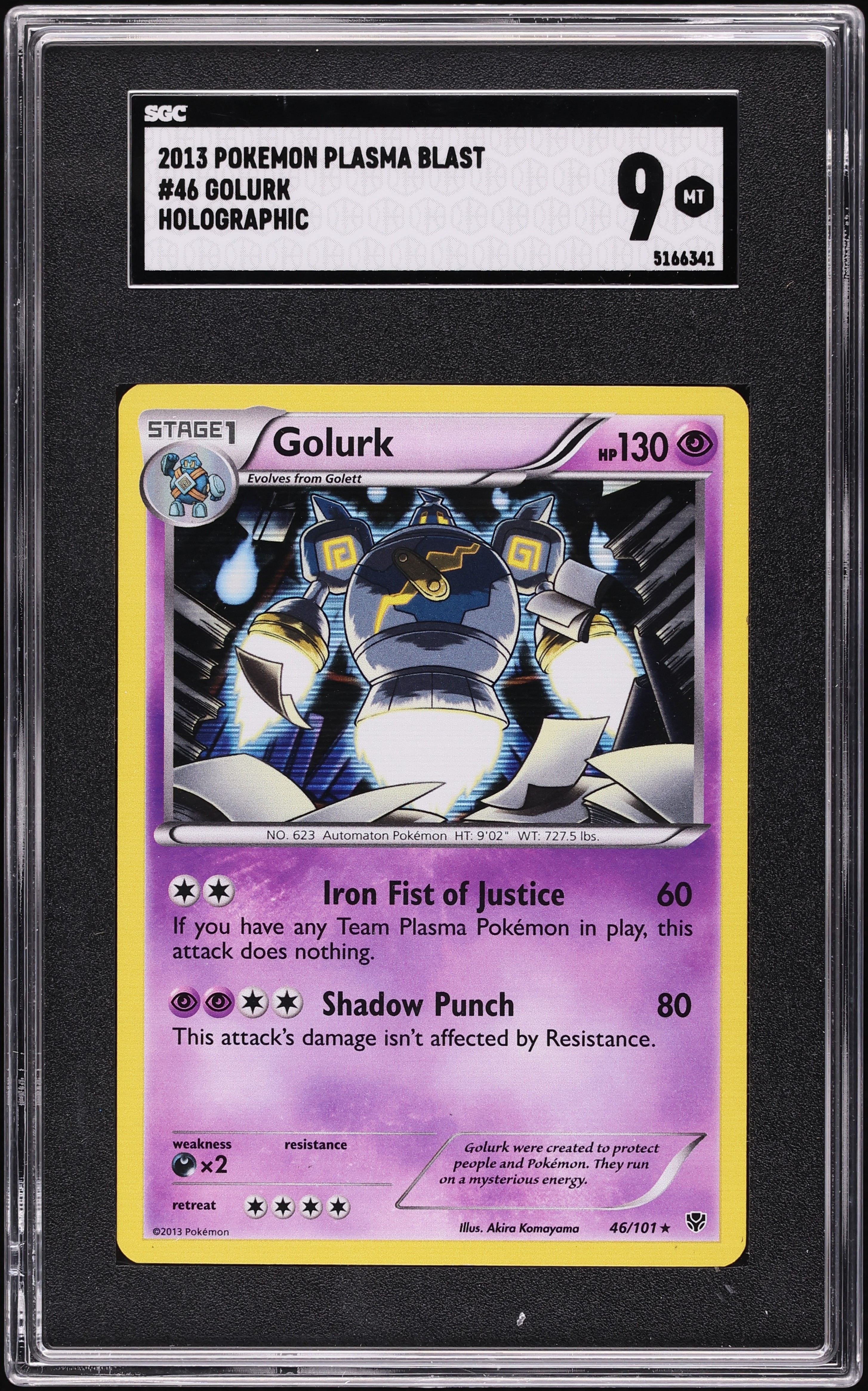 pokemon golurk card Golurk V (Alternate Full Art) - SWSH07: Evolving Skies [ULTRA RARE]