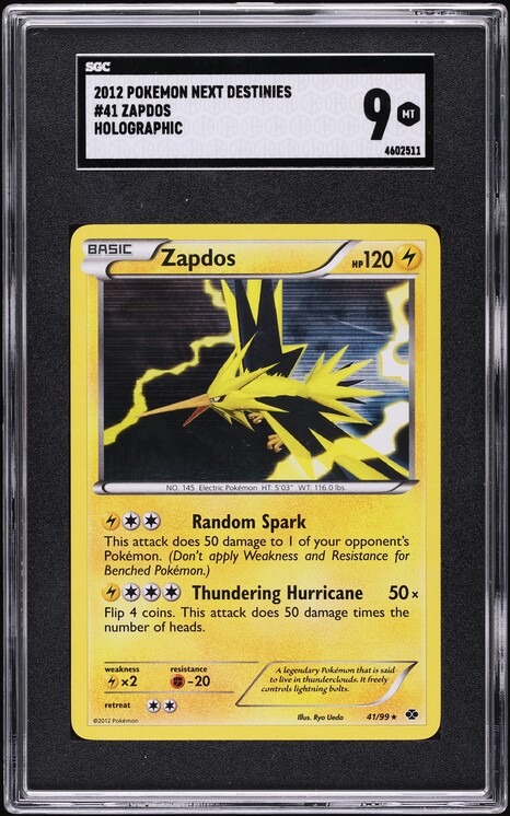 holographic zapdos card value Pokemon - (42/108) - XY Evolutions RarityRare Hit Points120 HP Lightning Thunder Wave Flip a coin Zapdos [1999-2000] #16 Prices |