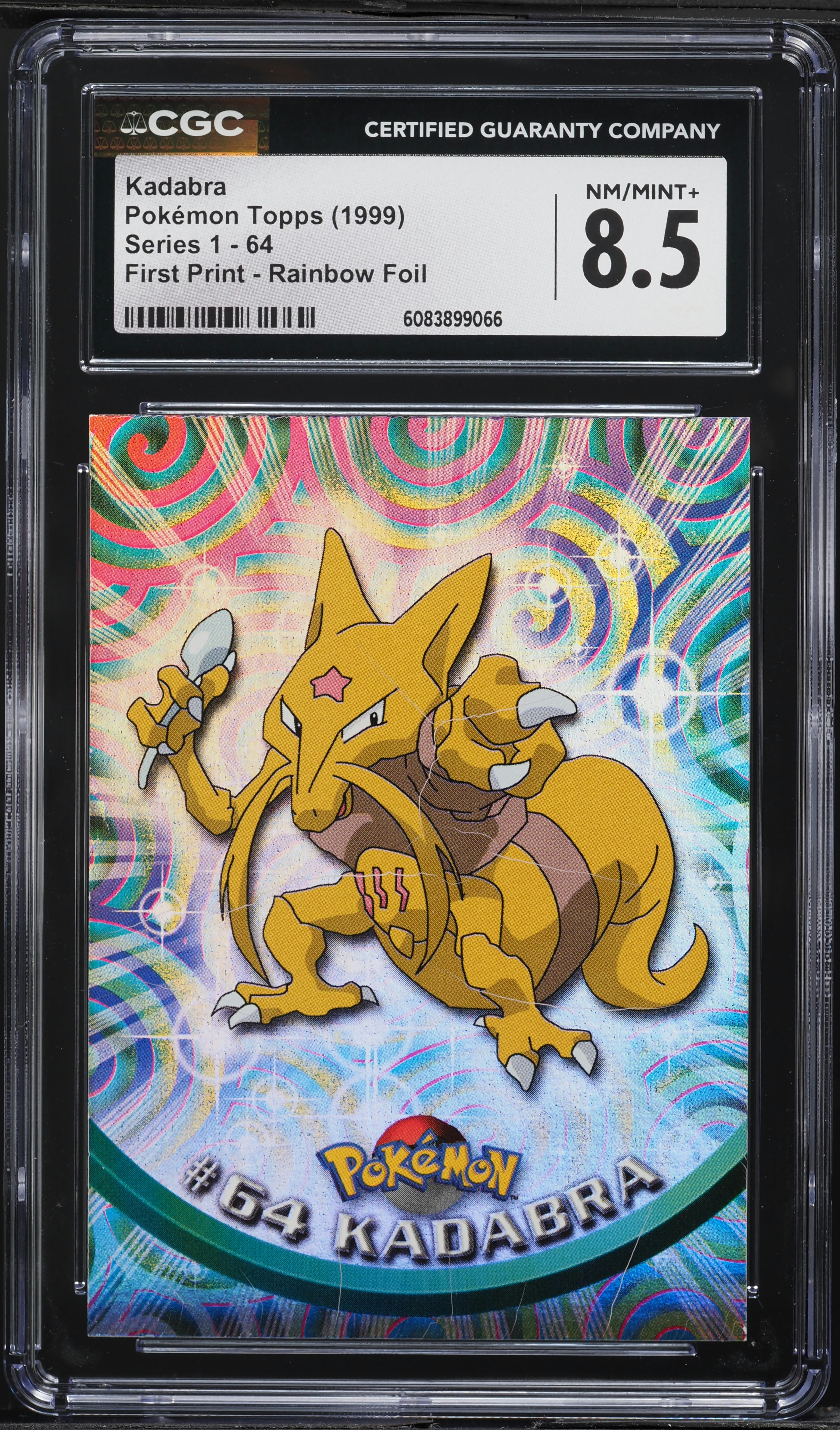 1999 kadabra pokemon card Fanatics Collect KADABRA 32/102 POKEMON CARD 1999