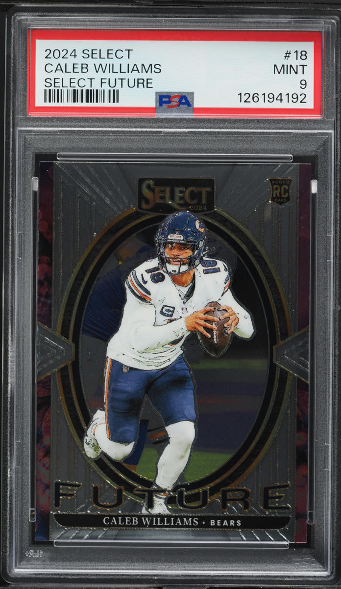 2024 Panini Select Future Caleb Williams ROOKIE #18 PSA 9 MINT