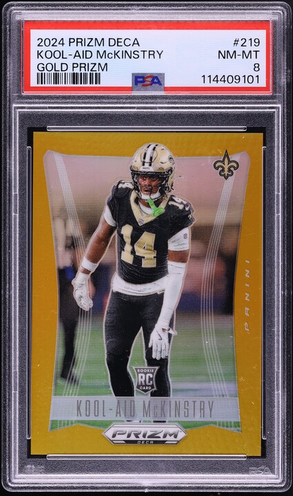 2024 Panini Prizm Deca Gold Kool-Aid McKinstry ROOKIE 10/10 #219