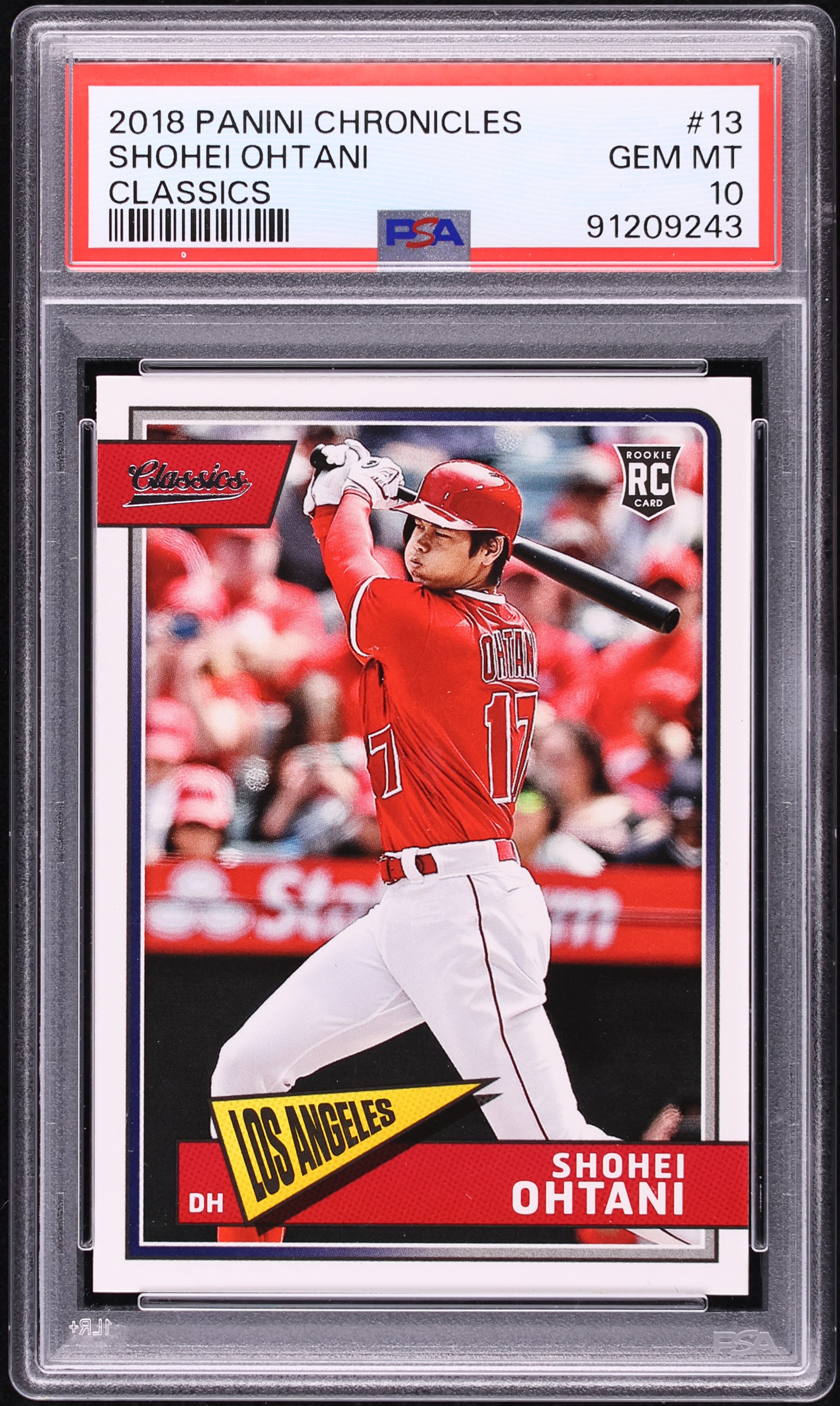 のみ PANINI MLB 2018 DIAMOND KINGS BASEBALL #73 大谷翔平