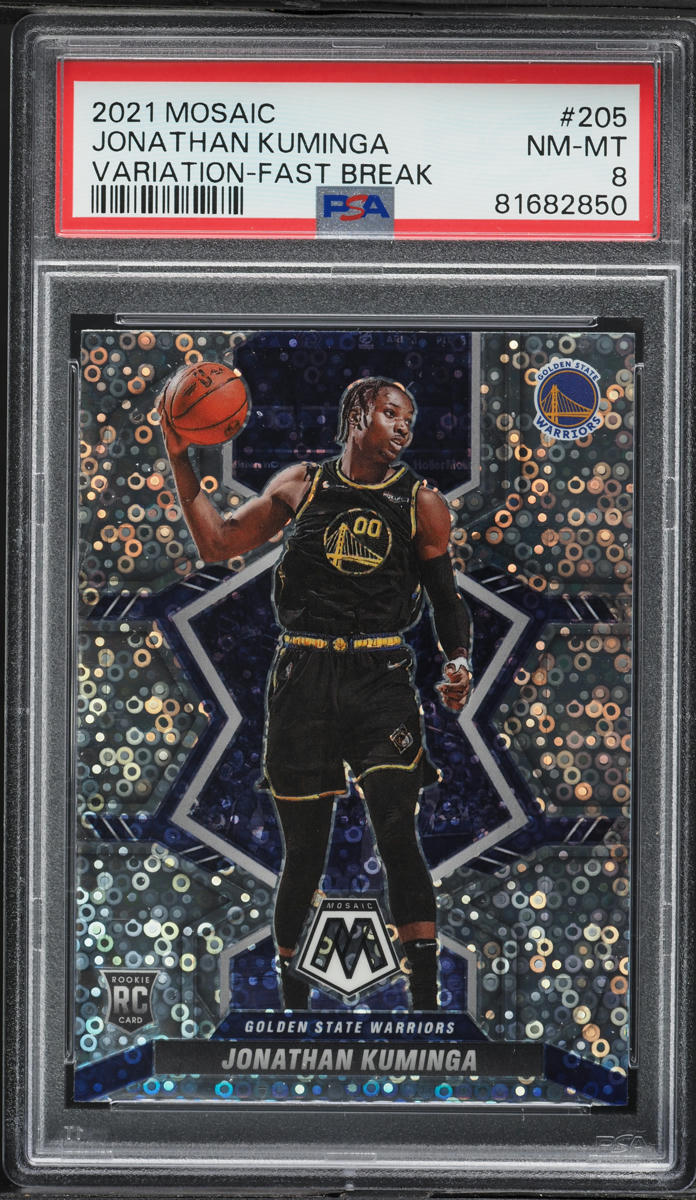 Jonathan Kuminga #205 2021 Panini Chronicles Draft Picks Basketball Donruss Optic Rated Rookie Base