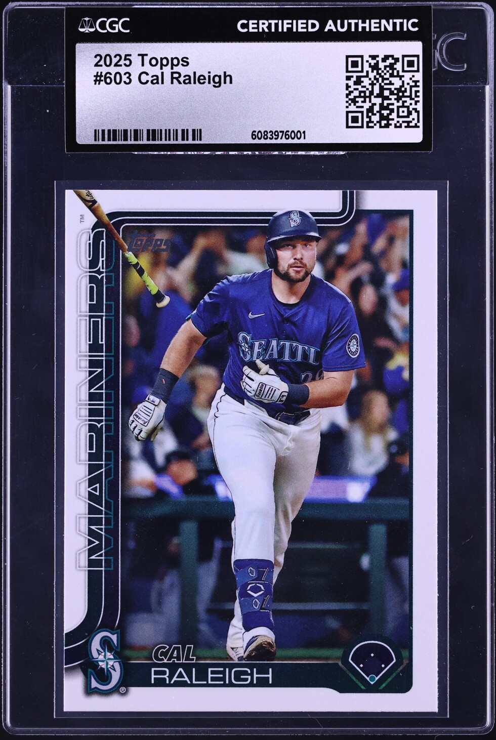 2025 Topps Cal Raleigh #603 CGC AUTH