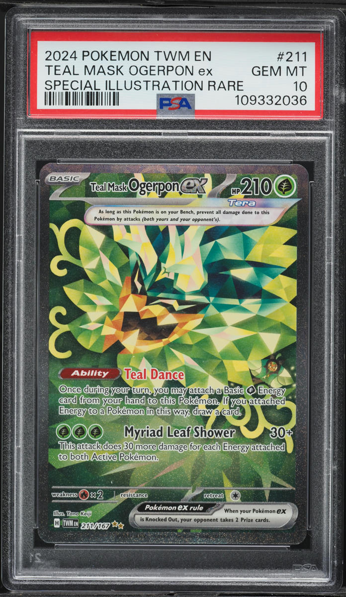 2024 Pokemon SV Twilight Masquerade SIR Teal Mask Ogerpon Ex #211