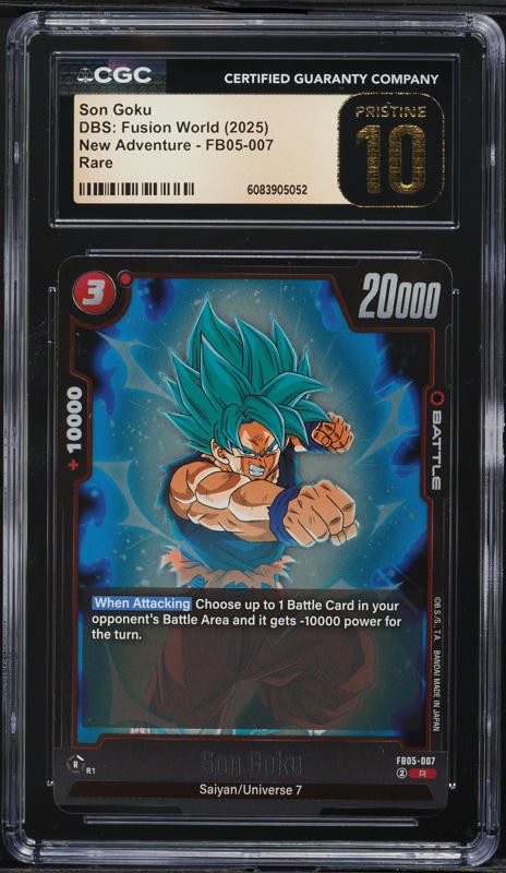 2025 Dragon Ball Super Fusion World New Adventure Son Goku #FB05