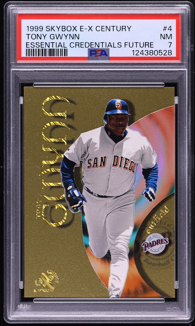 1999 Skybox E-X Century Essential Credentials Future Tony Gwynn