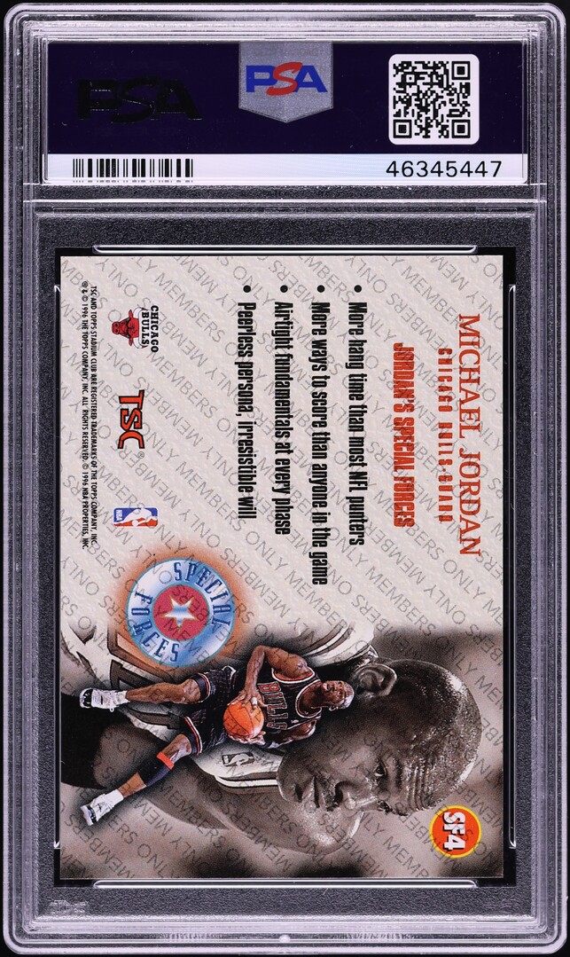 その他 1996 L MICHAEL JORDAN PSA 9 MINT 1996 TOPPS MICHAEL JORDAN #139 CHICAGO BULLS HOF PSA 9 MINT