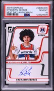 2024 Donruss Next Day Kyshawn George ROOKIE AUTO #NDAKGW PSA 10