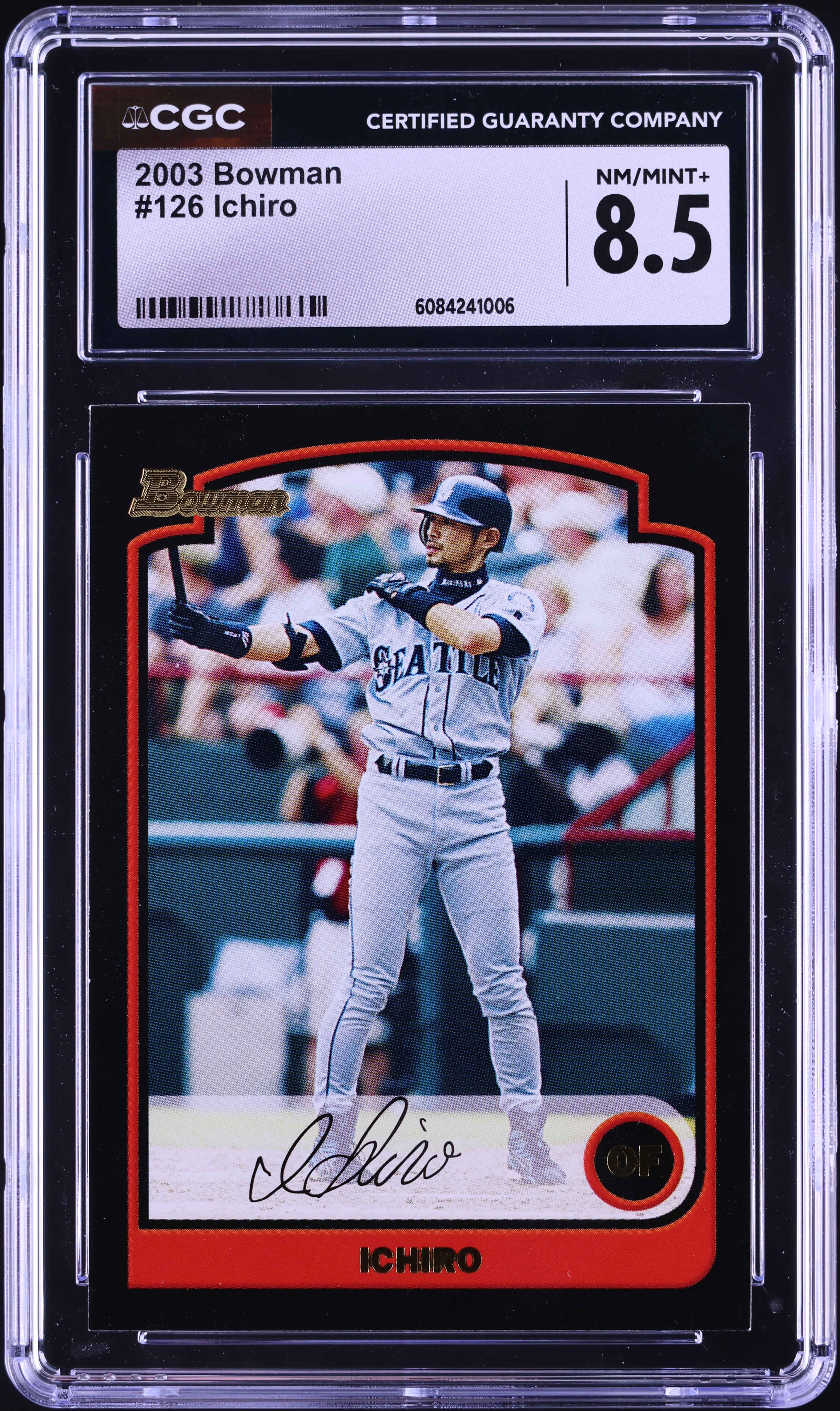 Ichiro　⑤ 2003 Bowman Ichiro #126 CGC 8.5 NM-MT+ on Fanatics Collect