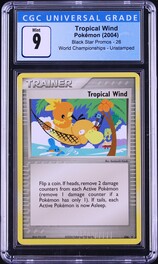 2004 Pokemon Promo World Championship Unstamped Tropical Wind #26
