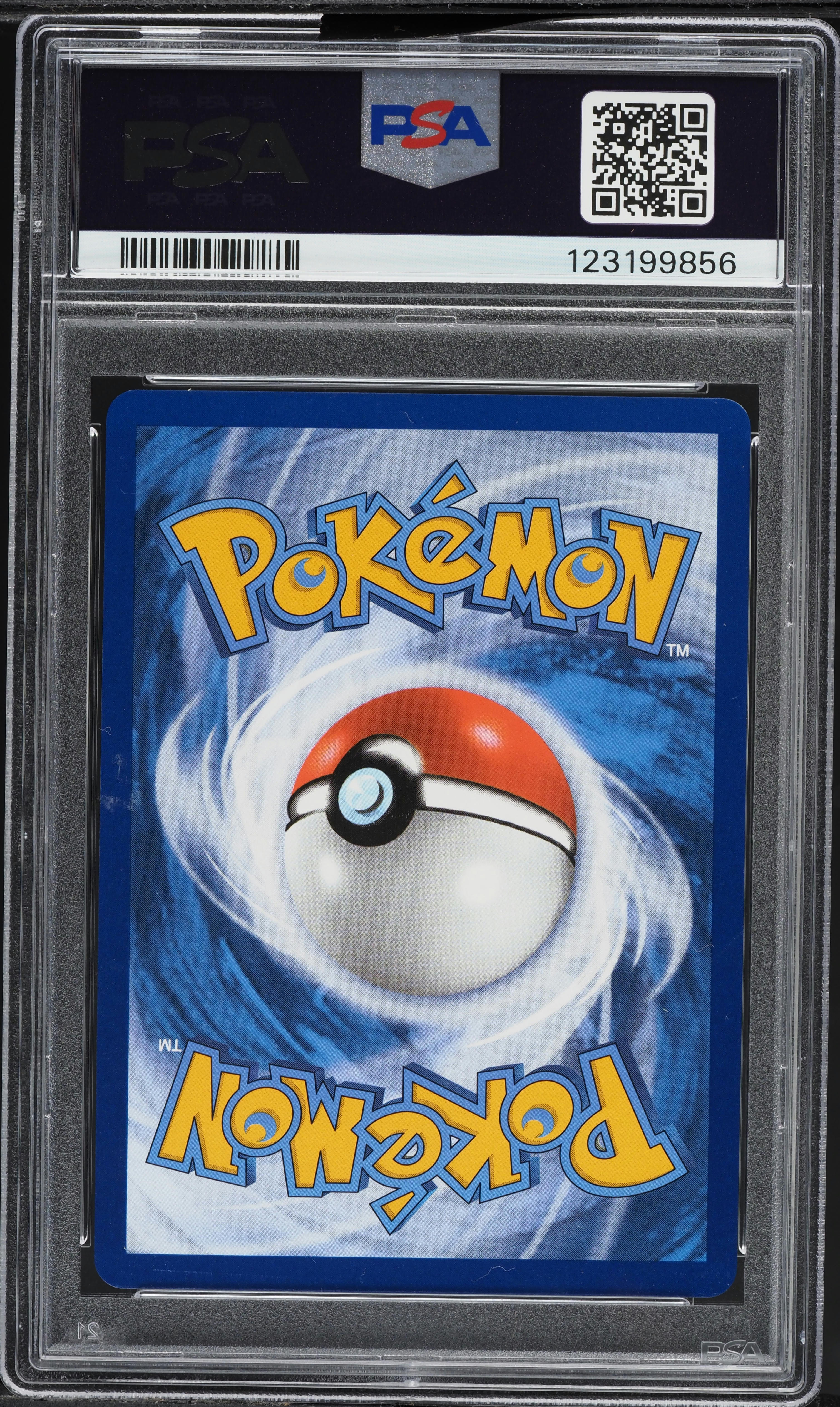 2025 Pokemon SV Black Bolt Master Ball Reverse Holo Snivy #1 PSA