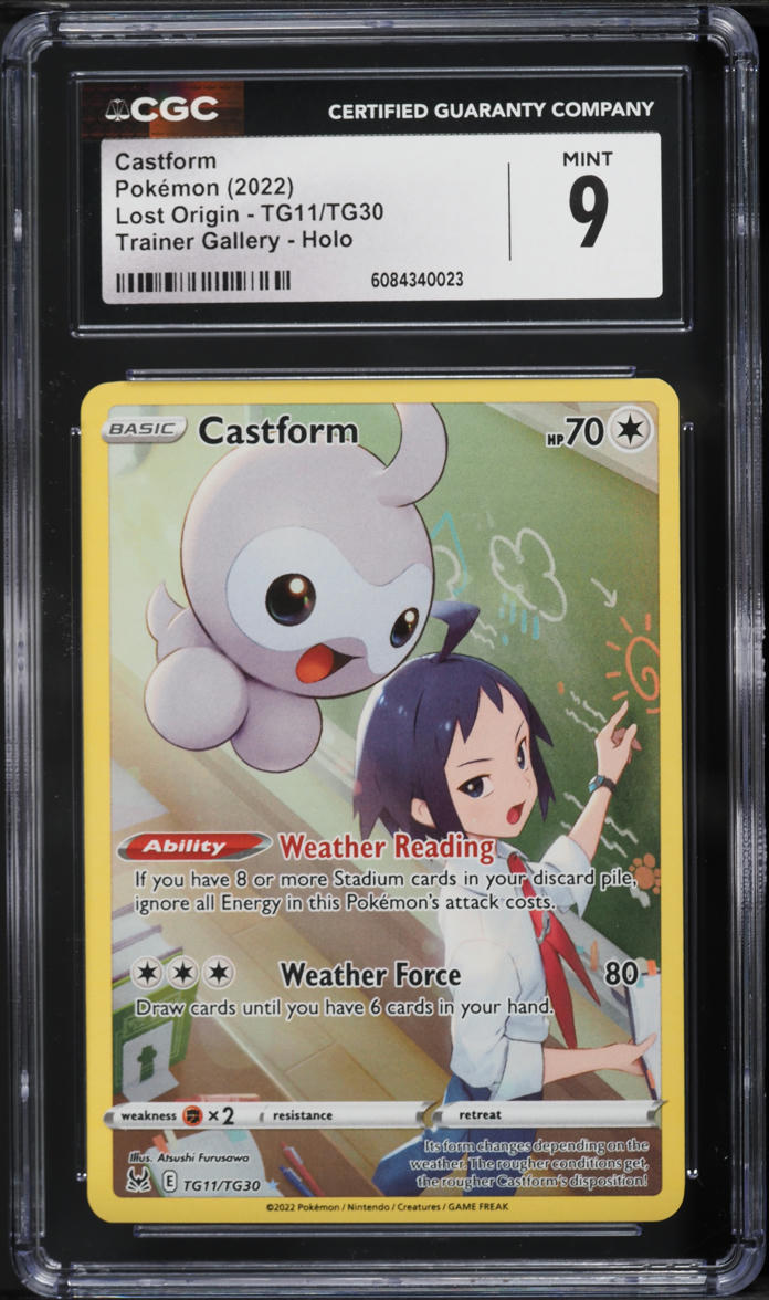 castform pokemon card value Castform 48/146 Legends Awakened main image 1