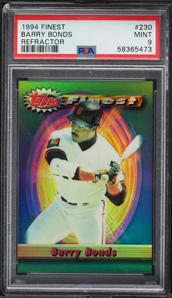 1994 Finest Refractor Barry Bonds #230 PSA 9 MINT