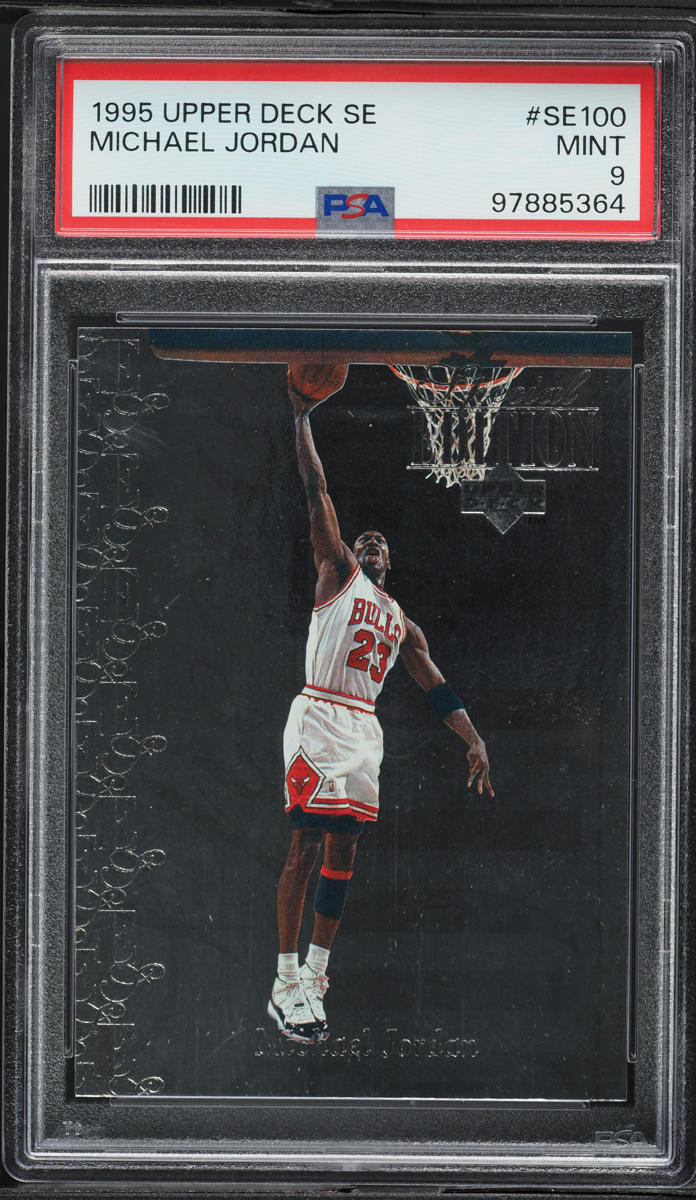 1995 Upper Deck Special Edition Michael Jordan #SE100 PSA 9 MINT
