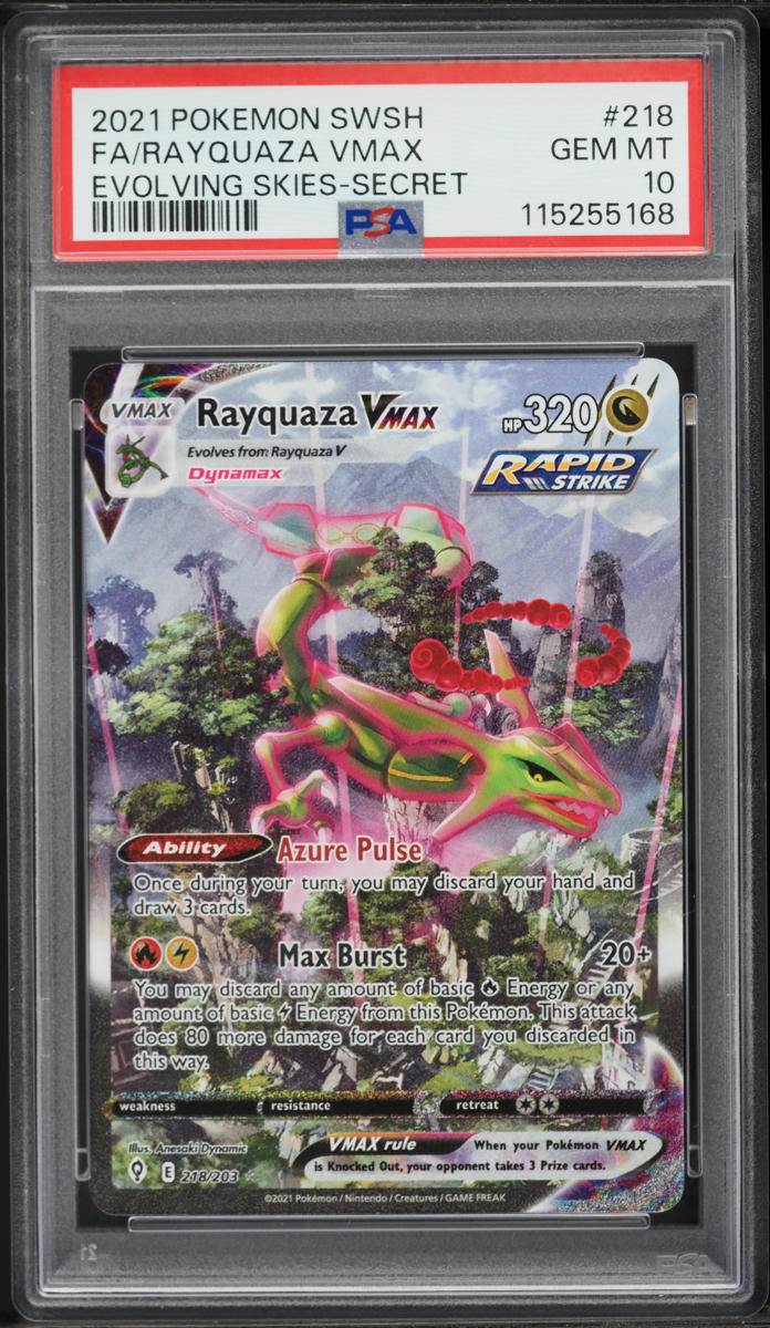 rarest pokemon card vmax Amazon.com: Rillaboom Vmax 018/192 - Ultra Rare main image 0