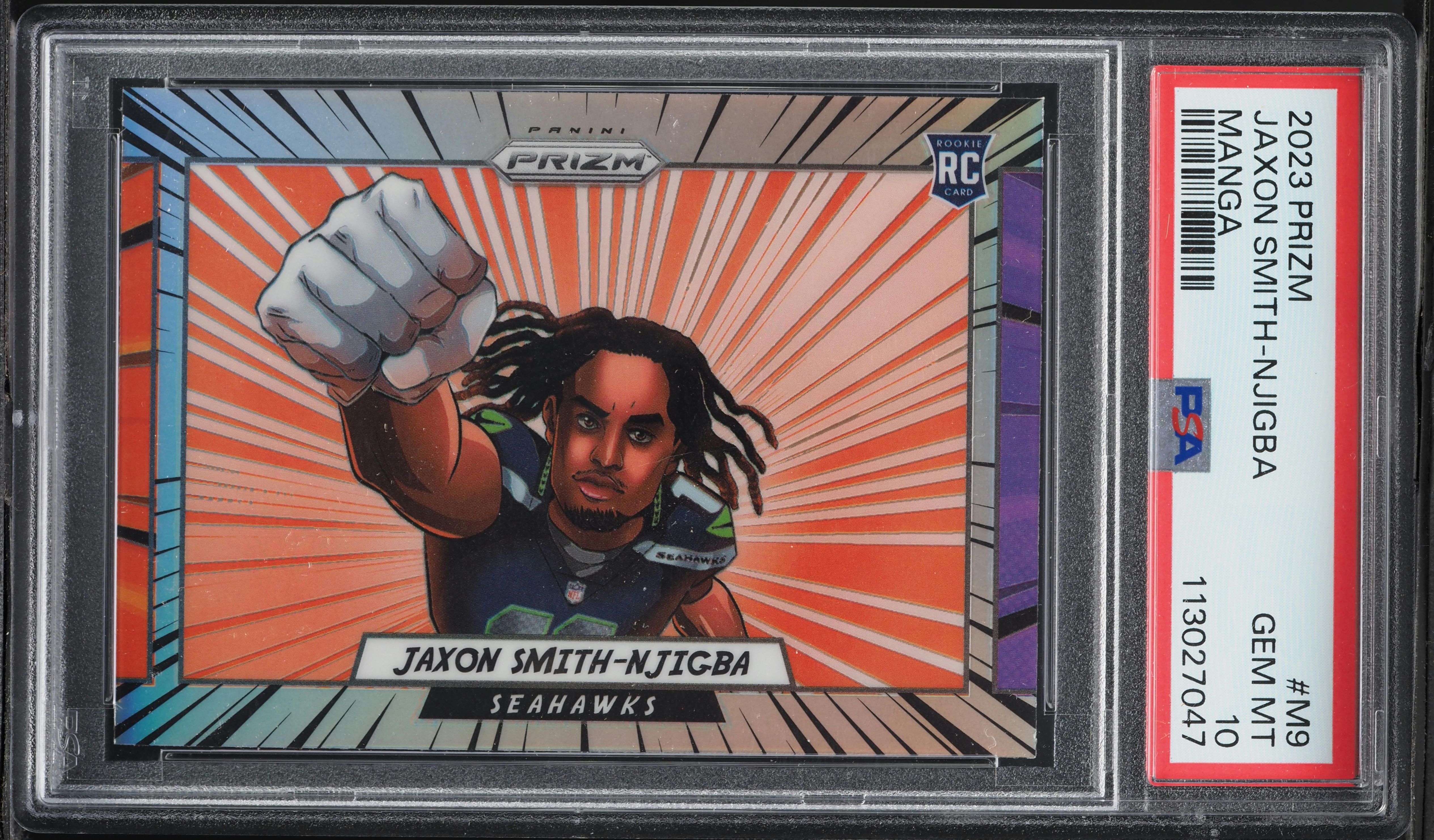 シャイニングムーン.NET 通販ECページ 2023 Panini Prizm Manga Jaxon Smith-Njigba ROOKIE #M9 PSA 10 GEM