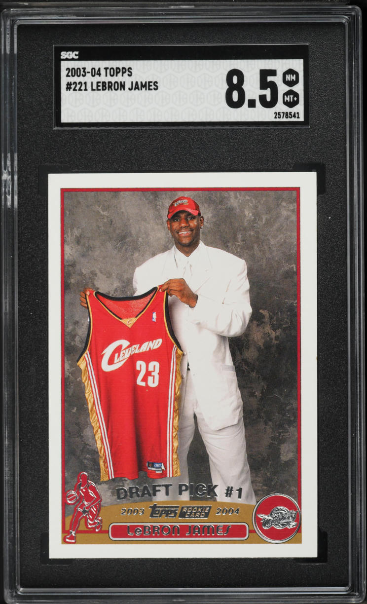 lebron topps rookie