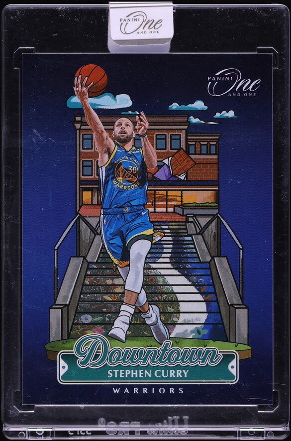 2024 Panini One And One Downtown Stephen Curry #3