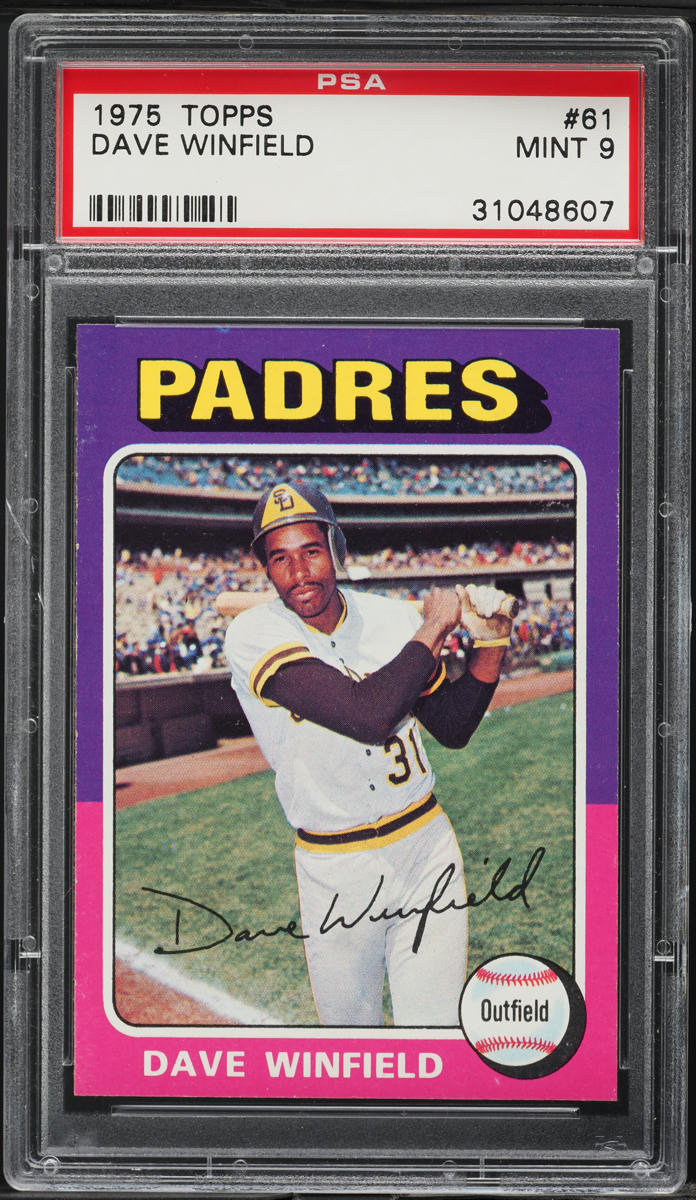 1975 Topps Dave Winfield #61 PSA 9 MINT