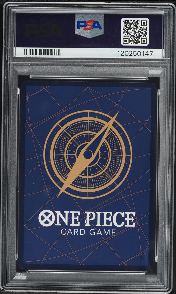 2022 One Piece Japanese Premium 25th Alt Art Franky #ST01-010 PSA 8 NM-MT