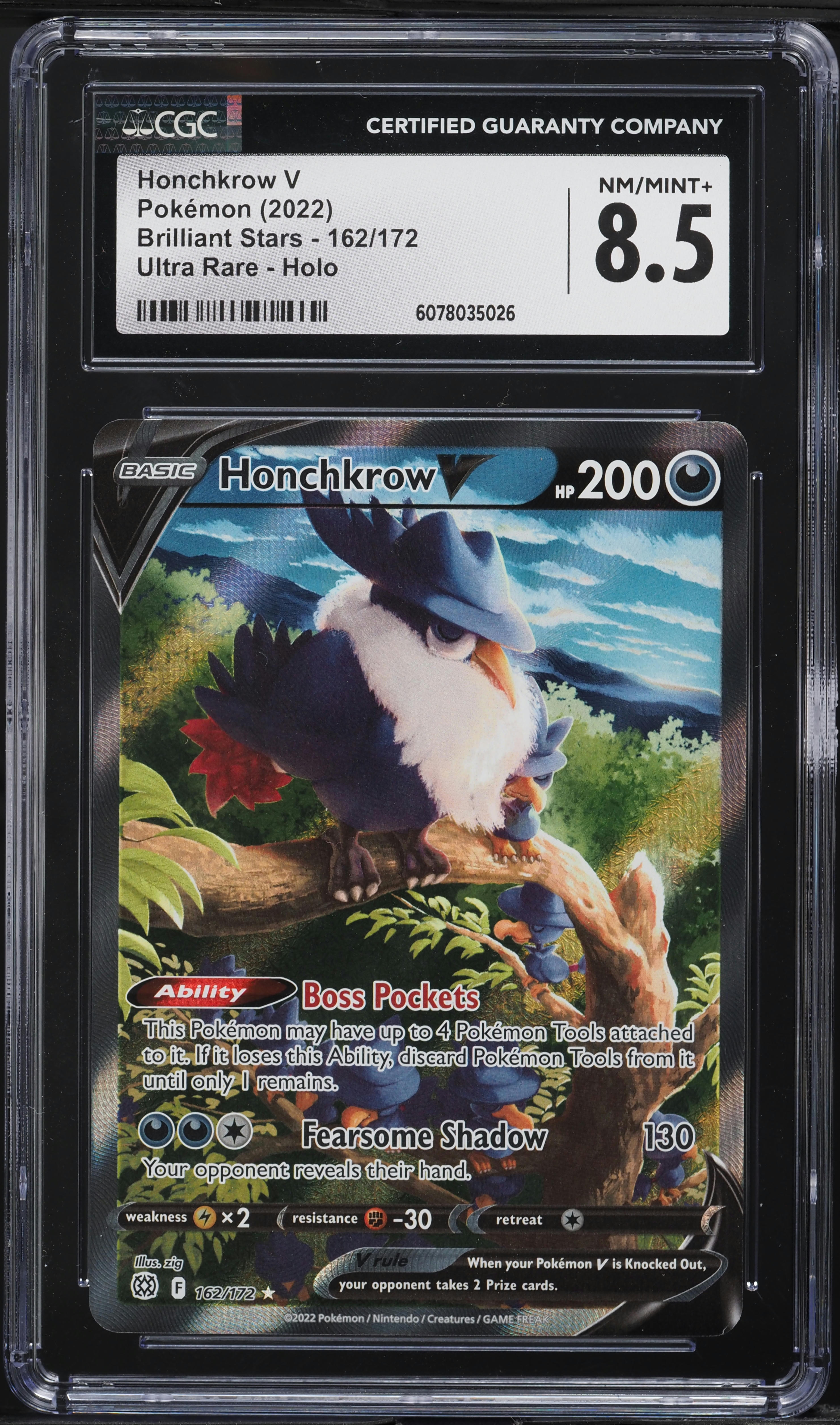 honchkrow v pokemon card price Honchkrow V - 088/172 Ultra Rare