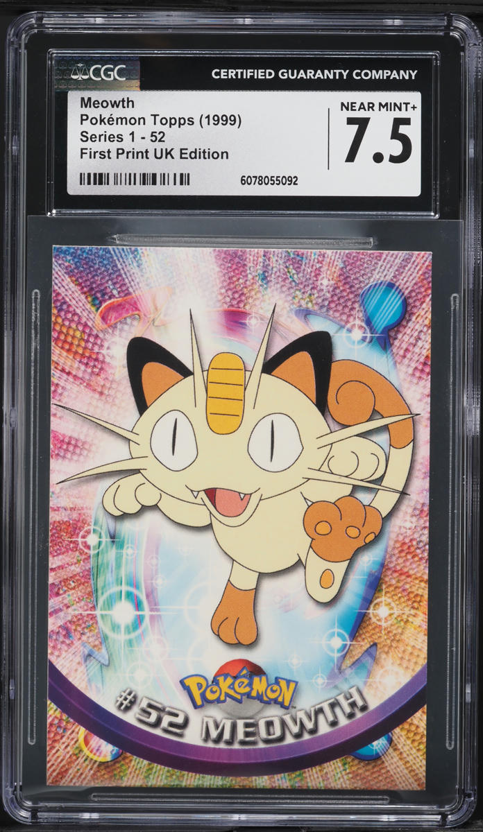 first edition meowth pokemon card (Genetic Apex #196/226, 1-Diamond) Retreat Cost Meowth 56/64 - Jungle 1st