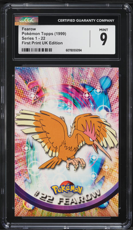1999 Pokemon Jungle Fearow #36 CGC 9.5 MINT+ on Fanatics Collect