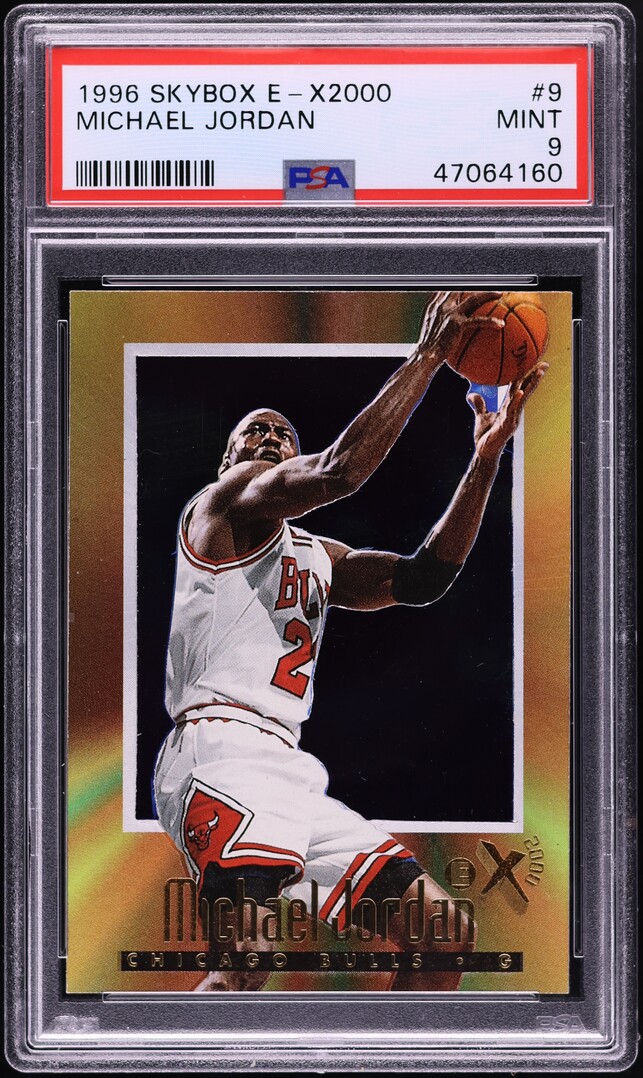 1996 Skybox E-X2000 Michael Jordan #9 PSA 9 MINT