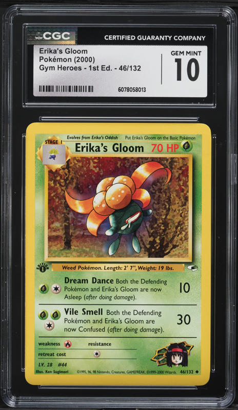gloom pokemon card value - (27/90) the Defending Pokmon is now Asleep Gloom (UNLIMITED) : NEO GENESIS