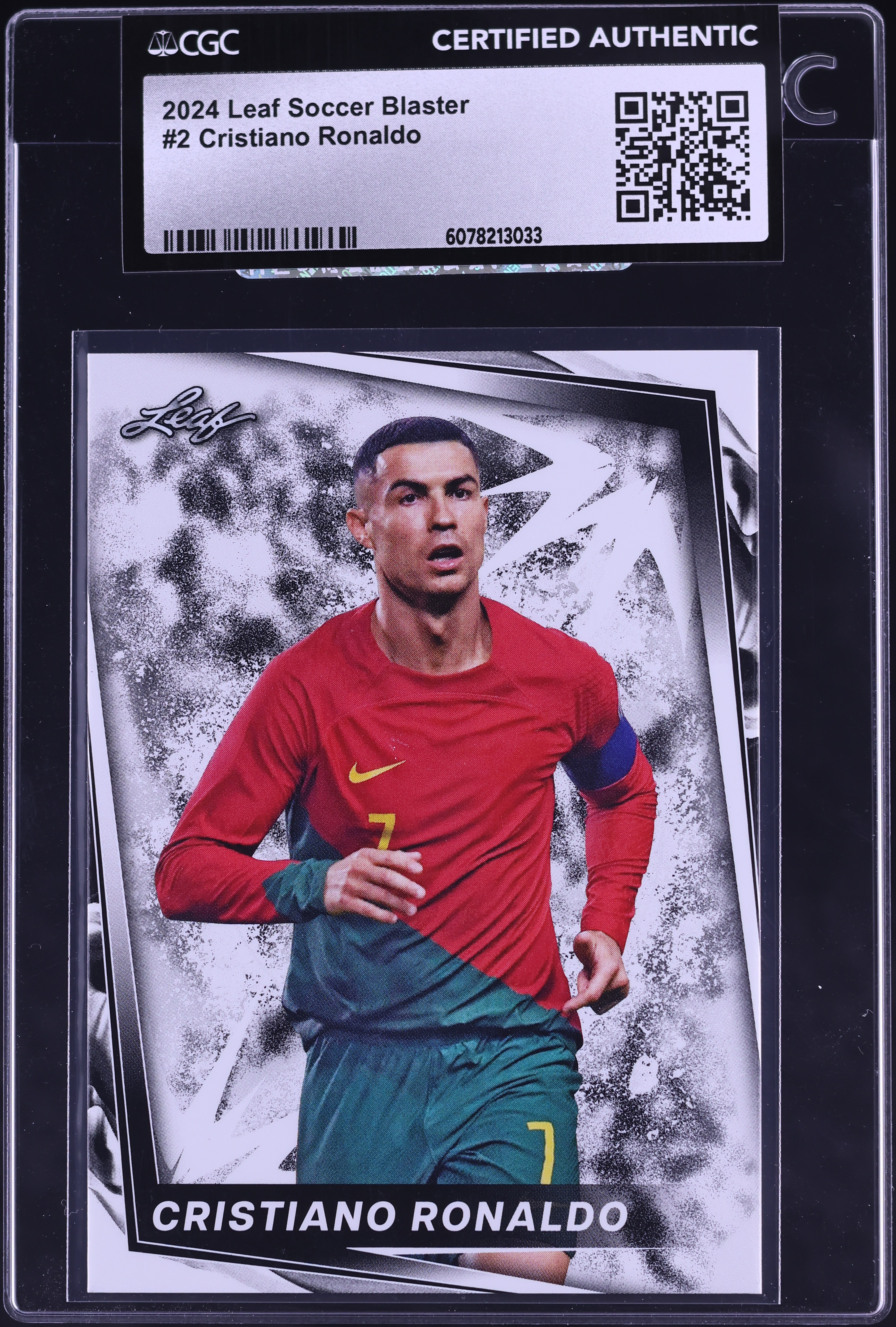 2024 Leaf Soccer Blaster Cristiano Ronaldo #2 CGC AUTH on Fanatics 
