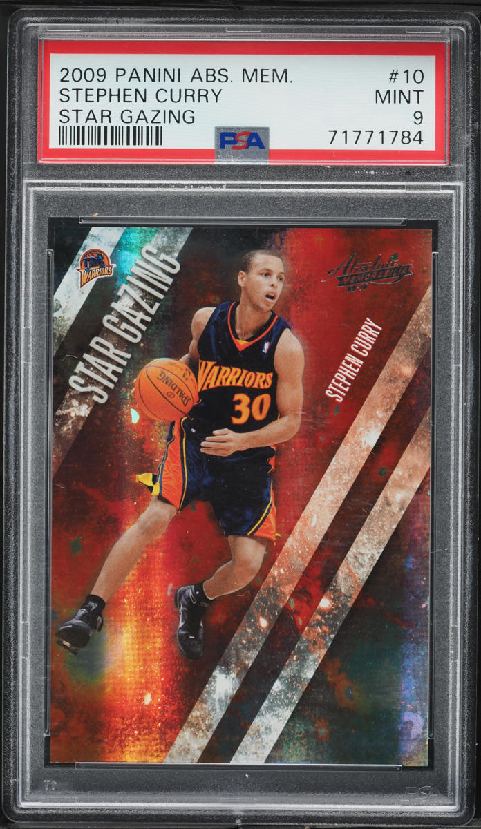 2009 Absolute Memorabilia Star Gazing Stephen Curry ROOKIE /100