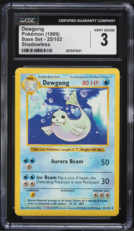 dewgong pokemon card value Light Dewgong 45/105 1st Edition Pokemon Card Near Mint