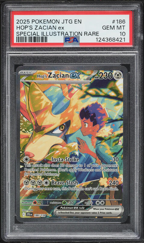 2025 Pokemon Scarlet & Violet Journey Together SIR Hop's Zacian Ex