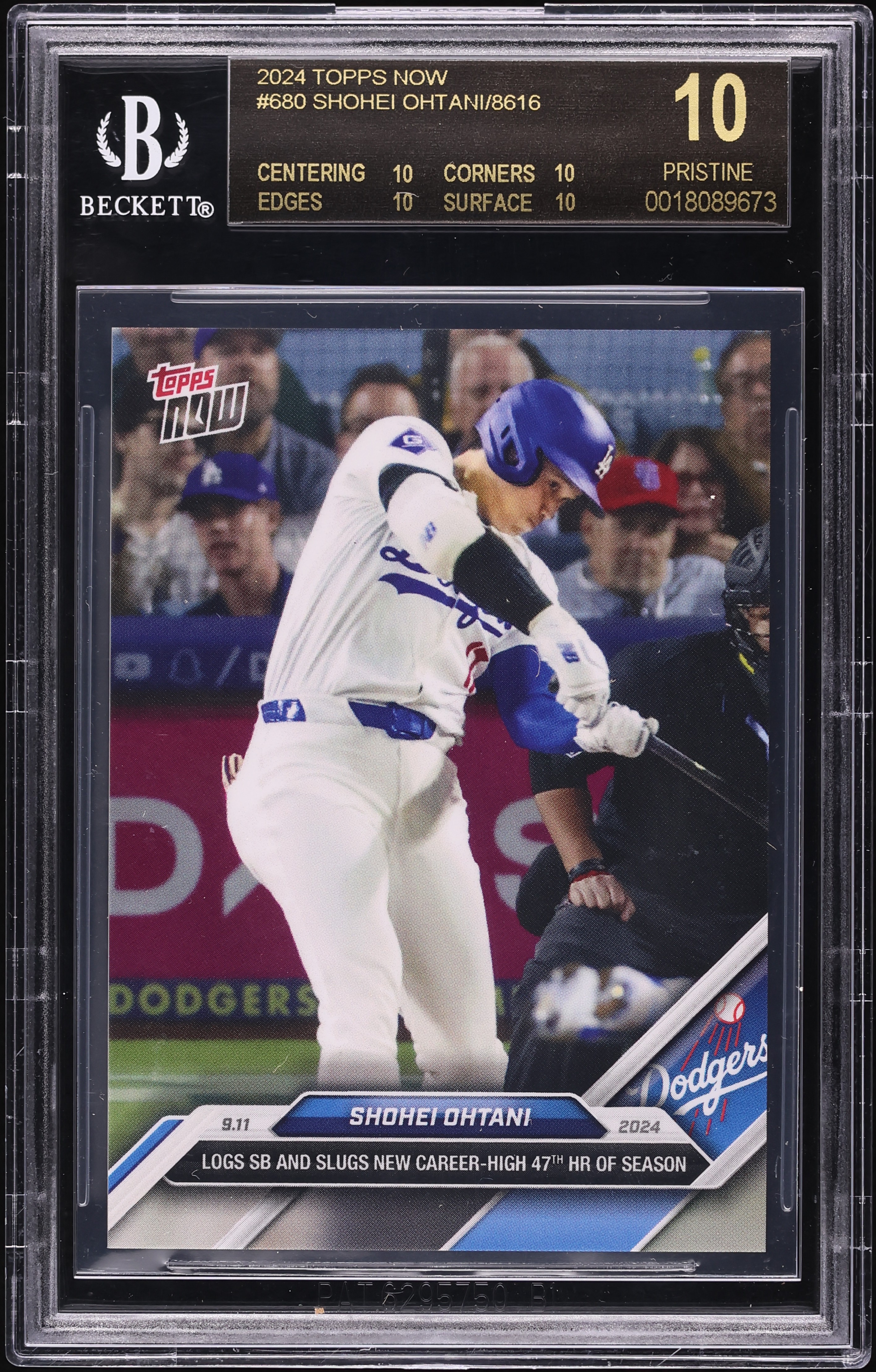 0 1 Topps Shohei BGS now | 2 #212 BLACK LABEL APPRAISED Otani Now 