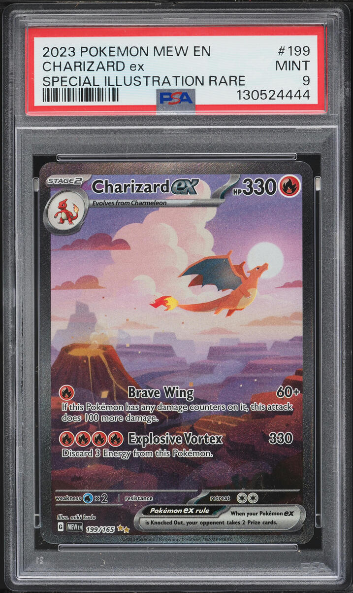 2023 Pokemon Scarlet & Violet 151 SIR Charizard Ex #199 PSA 9 MINT