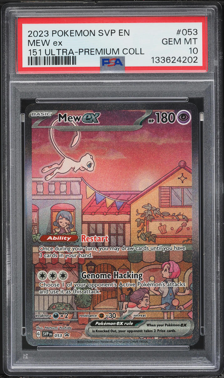 2023 Pokemon SV 151 Promo Ultra Premium Collection Alt Art Mew Ex #53 PSA 10 GEM MINT