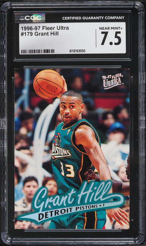 1996 Skybox Z-Force Grant Hill #175 PSA 7 NRMT on Fanatics Collect