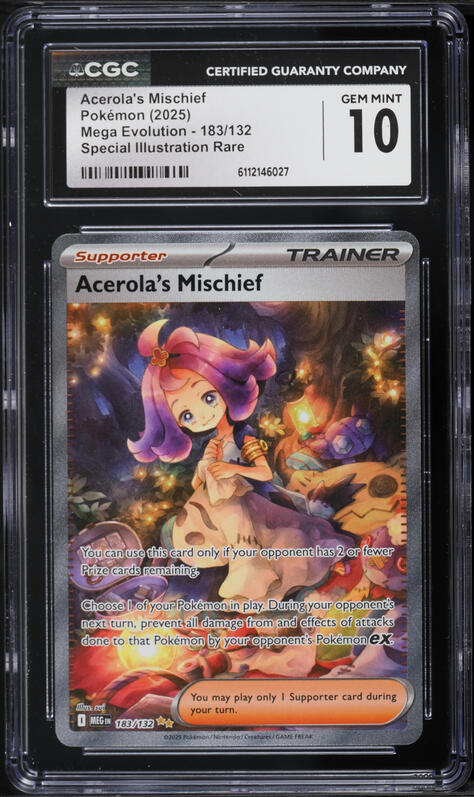 acerola pokemon card price Acerola's TG24/TG30 - Brilliant Stars - Ultra Rare You may play only 1 Supporter card during your turn (before your attack) Acerola #142 Prices | Pokemon