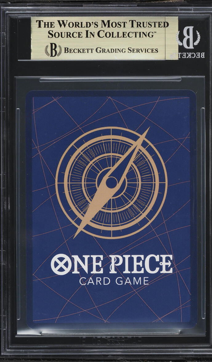 2025 One Piece Promo Store Treasure Cup May Winner Charlotte Pudding #OP08-067 BGS 10 PRISTINE