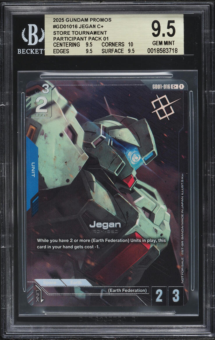 2025 Gundam Card Game Promo Store Tournament Participant Pack 1
