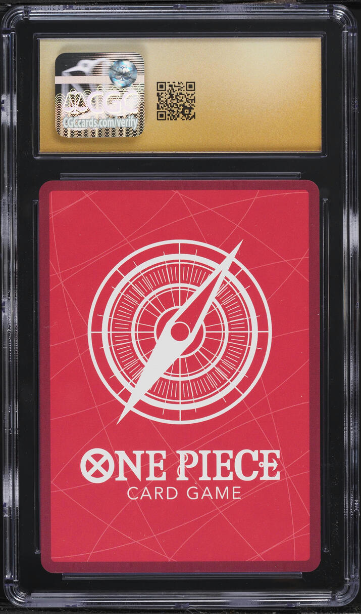 2025 One Piece 2nd Anniversary Set Alt Art Leader Monkey D Luffy #OP09-061 CGC 10 PRISTINE